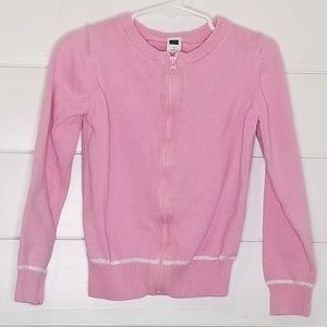 Janie & Jack Zip Up Cardigan 6